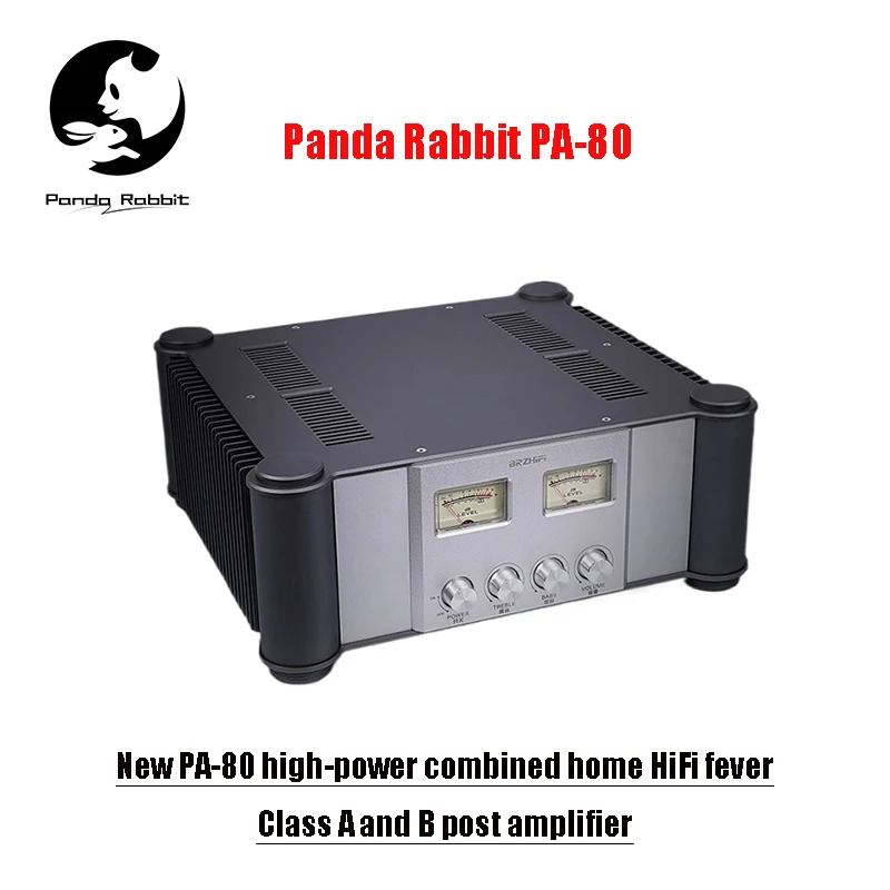 Panda Rabbit 2025 Latest PA-80 High Power Combined Home HiFi Fever Class A and B Rear Stage Amplifier
Panda Rabbit 2025 Latest PA-80 High Power Combined Home HiFi Fever Class A and B Rear Stage Amplifier