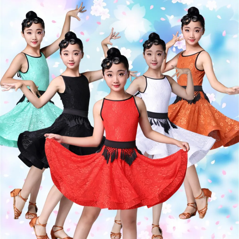 Latin Dance Dress Kids Clothes Dance Skirt Girl Dresses Dance Wear Stage Performance Costume Children Clothing Practice Uniform
Latin Dance Dress Kids Clothes Dance Skirt Girl Dresses Dance Wear Stage Performance Costume Children Clothing Practice Uniform