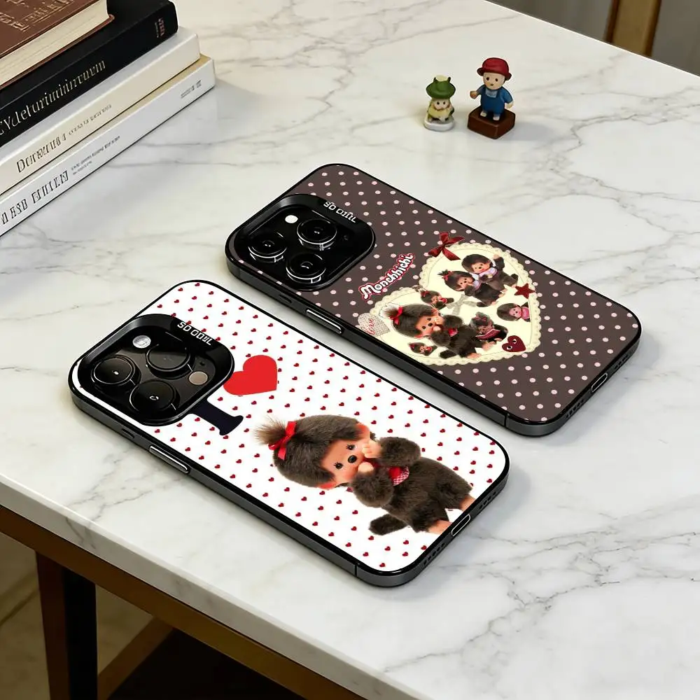 Japanese Lucky Toy Monchhichi Phone Case For iPhone 17,16,15,14,13,12,11 Plus,Pro Max,XS,Colorful Silver Phone case Funda Cover
Japanese Lucky Toy Monchhichi Phone Case For iPhone 17,16,15,14,13,12,11 Plus,Pro Max,XS,Colorful Silver Phone case Funda Cover