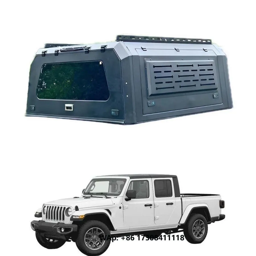 High Quality Durable Waterproof Steel Canopy Hard Top Pickup Truck Cover Special Canopy for JT Gladiator
High Quality Durable Waterproof Steel Canopy Hard Top Pickup Truck Cover Special Canopy for JT Gladiator