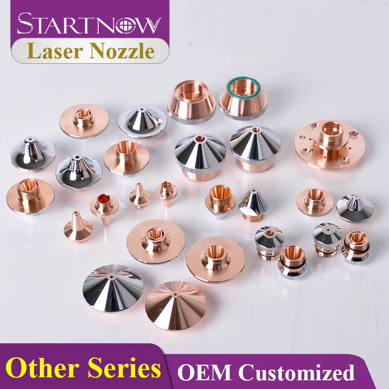 Startnow Customized Layer Laser Nozzle High Precision Nozzle Spare Parts For Raytools Precitec WSX Fiber Laser Cutting Head
Startnow Customized Layer Laser Nozzle High Precision Nozzle Spare Parts For Raytools Precitec WSX Fiber Laser Cutting Head