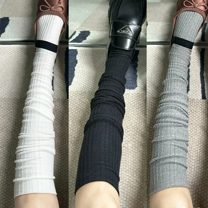 Harajuku Over The Knee High Socks Thin Long Stacked Socks Women's High Solid Colour White Knitted Sock High Elasticity Stockings
Harajuku Over The Knee High Socks Thin Long Stacked Socks Women's High Solid Colour White Knitted Sock High Elasticity Stockings