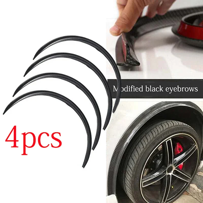 Universal 4 Pcs Car Fender Anti-scratch Carbon Fiber Wheel Rubber Eyebrow Arch Protector Lip Protector Strip For Honda Benz BMW
Universal 4 Pcs Car Fender Anti-scratch Carbon Fiber Wheel Rubber Eyebrow Arch Protector Lip Protector Strip For Honda Benz BMW
