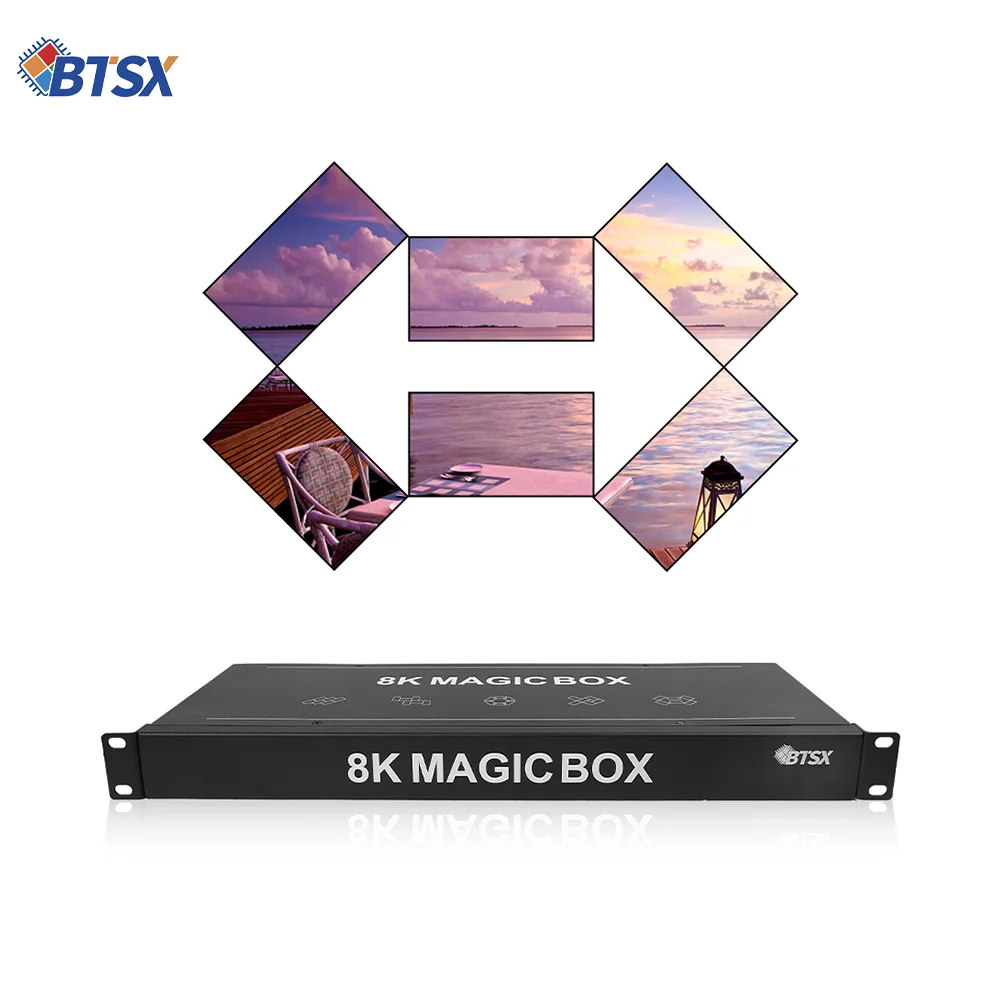 Storage-enabled 64G Video Processor Picture-in-picture-supported 8K/4K/2K Video Processor Window Roaming Image Processor
Storage-enabled 64G Video Processor Picture-in-picture-supported 8K/4K/2K Video Processor Window Roaming Image Processor