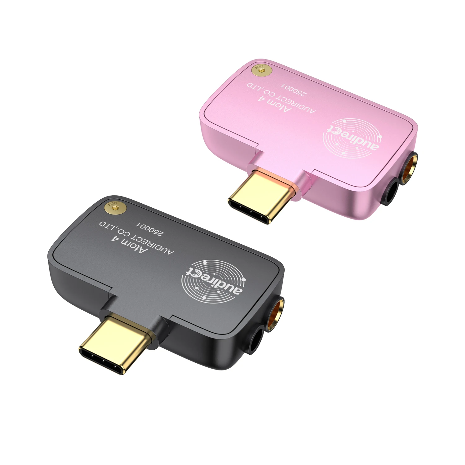 Audirect Atom 4 Portable Audio DAC/Amp ESS9281AC Pro Decoding chip Op-amp RT6863C*2 with 3.5mm 4.4mm Outputs Decoder Amplifier
Audirect Atom 4 Portable Audio DAC/Amp ESS9281AC Pro Decoding chip Op-amp RT6863C*2 with 3.5mm 4.4mm Outputs Decoder Amplifier