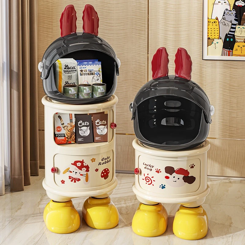 Multi-layer dopamine cartoon rack with cabinet door, living room floor corner storage rack
Multi-layer dopamine cartoon rack with cabinet door, living room floor corner storage rack