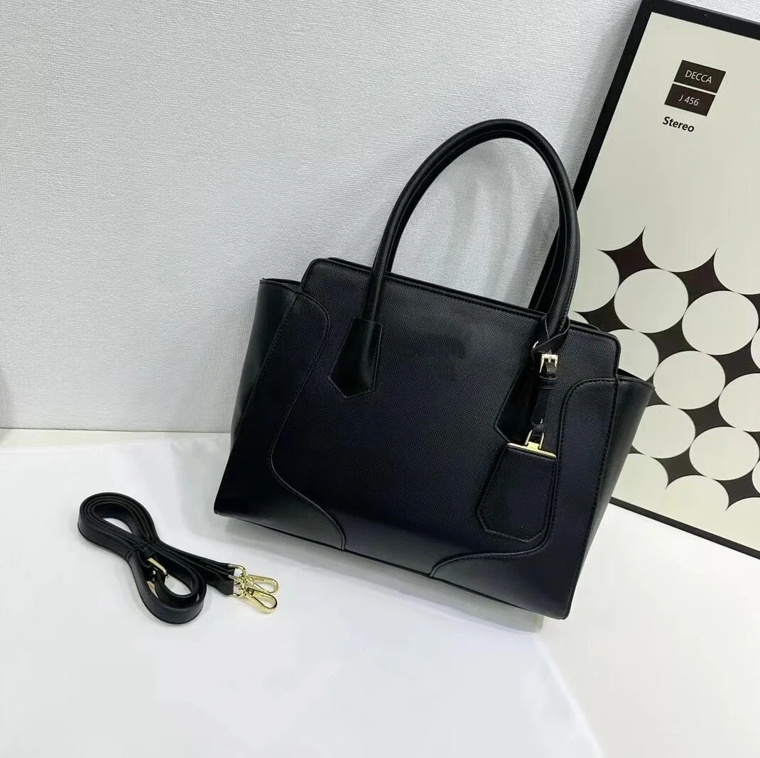 2026 New Fashion Black Grained Leather Top Handle Satchel, Detachable Shoulder Strap, Multi-Way Tote Purse for Work, School & Everyday Outings gab pradaeS
2026 New Fashion Black Grained Leather Top Handle Satchel, Detachable Shoulder Strap, Multi-Way Tote Purse for Work, School & Everyday Outings gab pradaeS