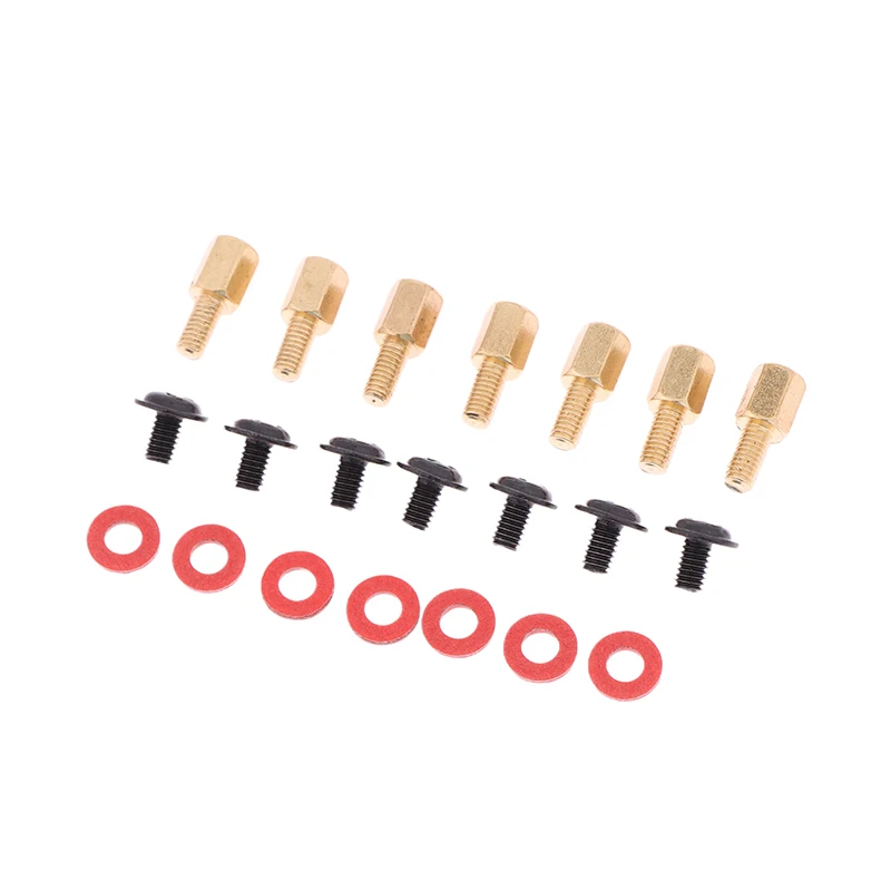 New 20Pcs Computer PC Case Fans 6.5mm 6-32-M3 Motherboard Riser+20Pcs Screws + 20Pcs Washers Gasket Brass Standoff
New 20Pcs Computer PC Case Fans 6.5mm 6-32-M3 Motherboard Riser+20Pcs Screws + 20Pcs Washers Gasket Brass Standoff