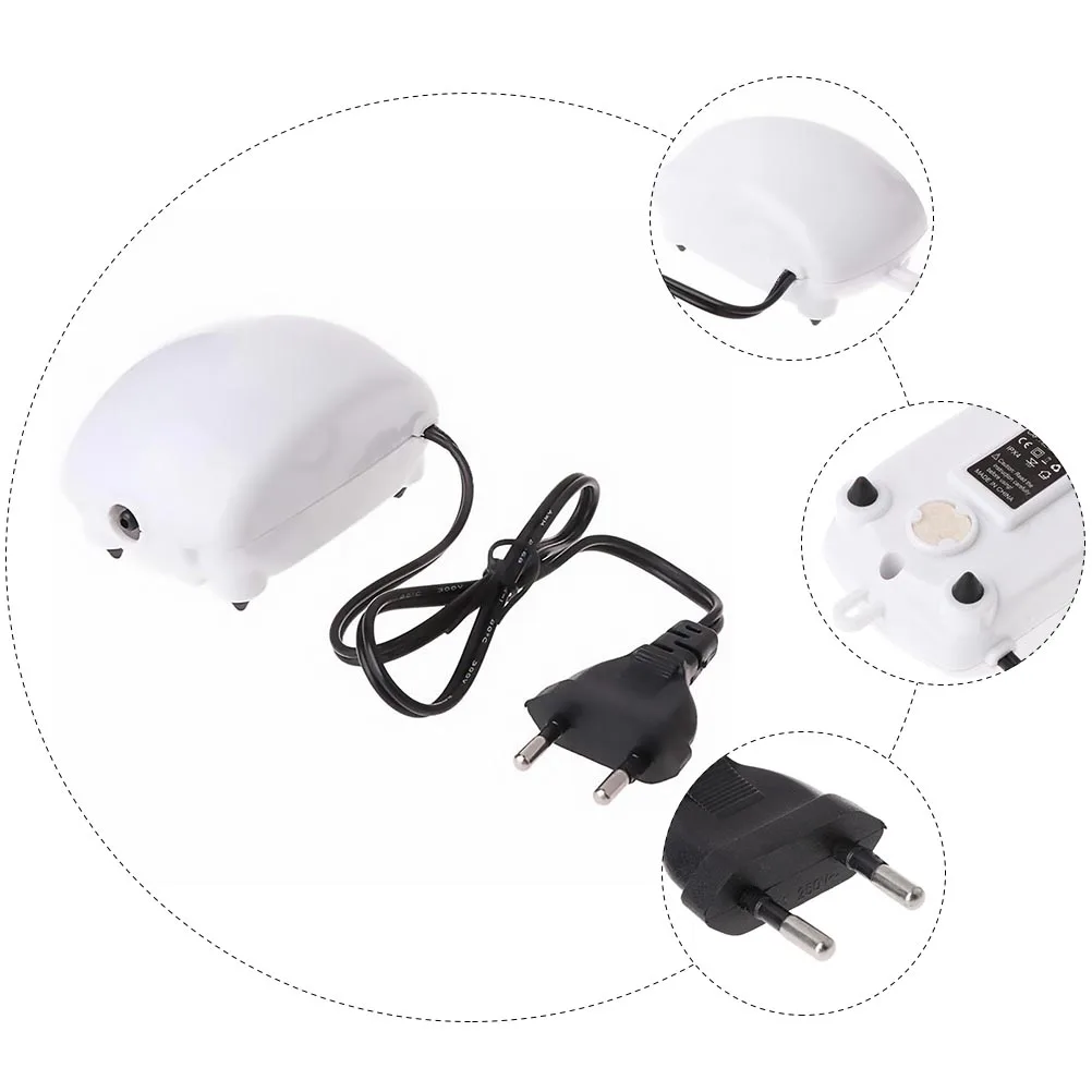 Dual Chamber Aquarium Oxygen Aerator Copper Material High Efficiency Air Pump Set For Fish Tank AeratorsWhiteOxygen
Dual Chamber Aquarium Oxygen Aerator Copper Material High Efficiency Air Pump Set For Fish Tank AeratorsWhiteOxygen