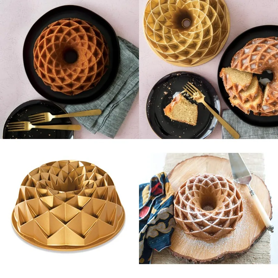 Jubilee Bundt, 10 Cup, Gold
Jubilee Bundt, 10 Cup, Gold