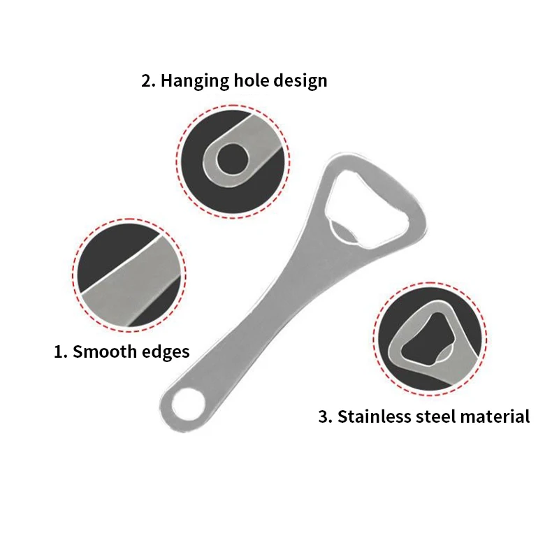 10PCS- Stainless Steel Opener, Creative Beer Can Opener, Household Stainless Steel Bottle Opener
10PCS- Stainless Steel Opener, Creative Beer Can Opener, Household Stainless Steel Bottle Opener