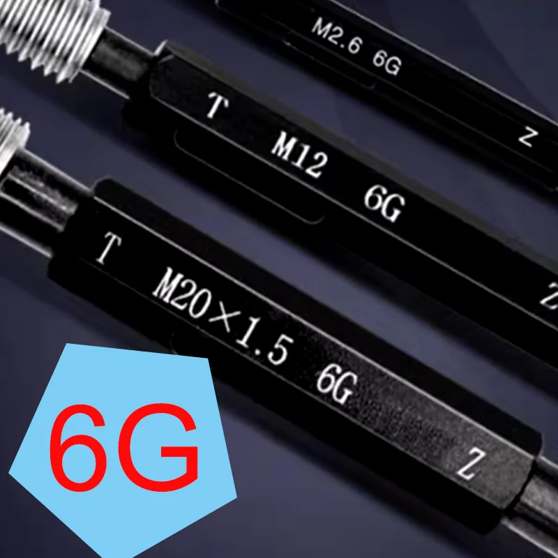 YRFL 1PCS Steel Double End Hex Handle Thread Plug Gage Gauge 6G M8 M9 M10 M11 M12 M14 M16 M20 M30 M40 M50 M58Thread Distance 1
YRFL 1PCS Steel Double End Hex Handle Thread Plug Gage Gauge 6G M8 M9 M10 M11 M12 M14 M16 M20 M30 M40 M50 M58Thread Distance 1