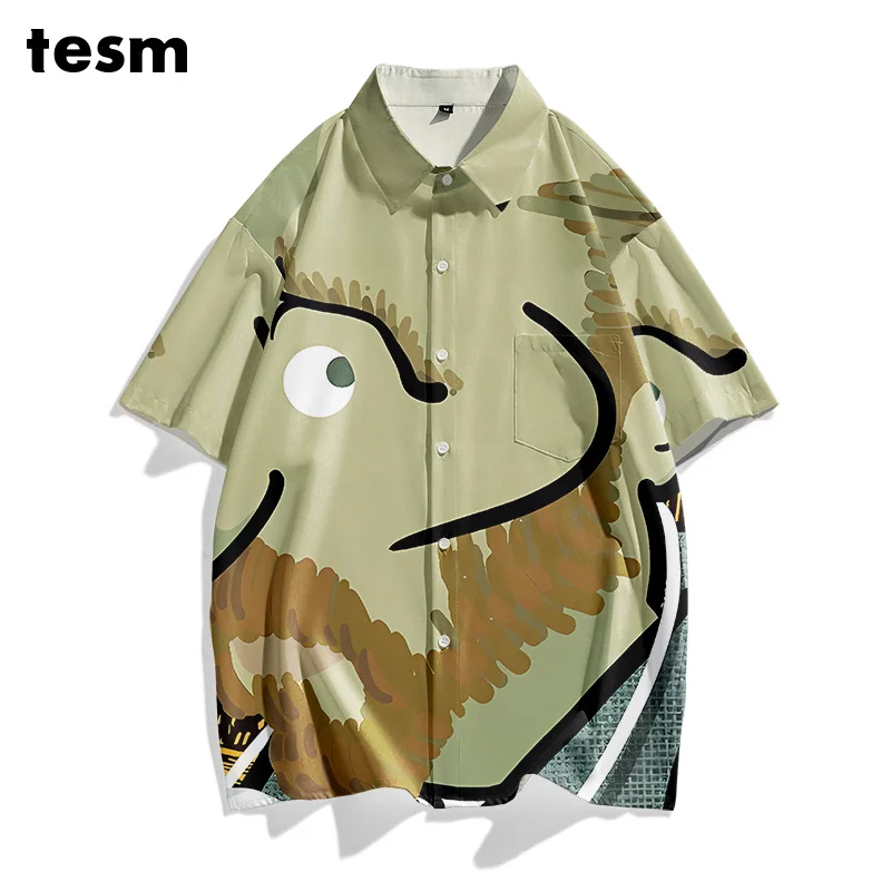 TESM Summer Couple Matching Hawaiian Shirts - Unisex Loose Short-Sleeve Breathable Sun-Protective Men Women Vacation Beach Tops
TESM Summer Couple Matching Hawaiian Shirts - Unisex Loose Short-Sleeve Breathable Sun-Protective Men Women Vacation Beach Tops
