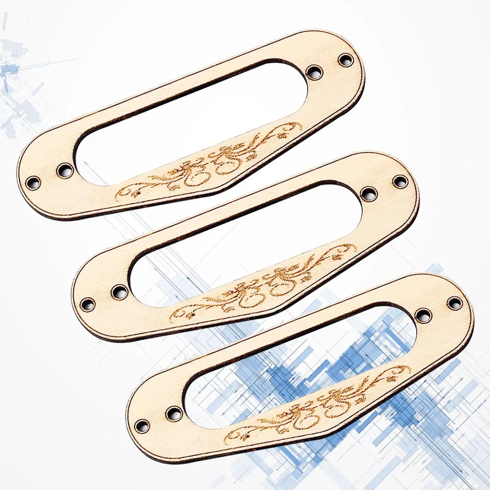 3Pcs Sturdy Maple Pickup Frame Mounting Ring Single Coil Flat Humbucker for Electric Guitars Gb401 Golden
3Pcs Sturdy Maple Pickup Frame Mounting Ring Single Coil Flat Humbucker for Electric Guitars Gb401 Golden