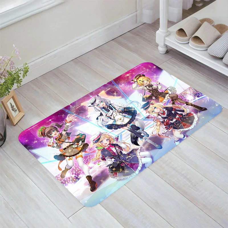 Hololive Floor Mat Balcony Doormat Entrance Door Home Living Room Carpets Kitchen Rug Rugs Foot Carpet Mats Bathroom Bath House
Hololive Floor Mat Balcony Doormat Entrance Door Home Living Room Carpets Kitchen Rug Rugs Foot Carpet Mats Bathroom Bath House