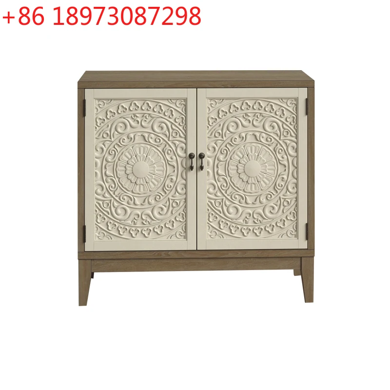 Entrance cabinet, shoe cabinet, solid wood carved storage sideboard
Entrance cabinet, shoe cabinet, solid wood carved storage sideboard