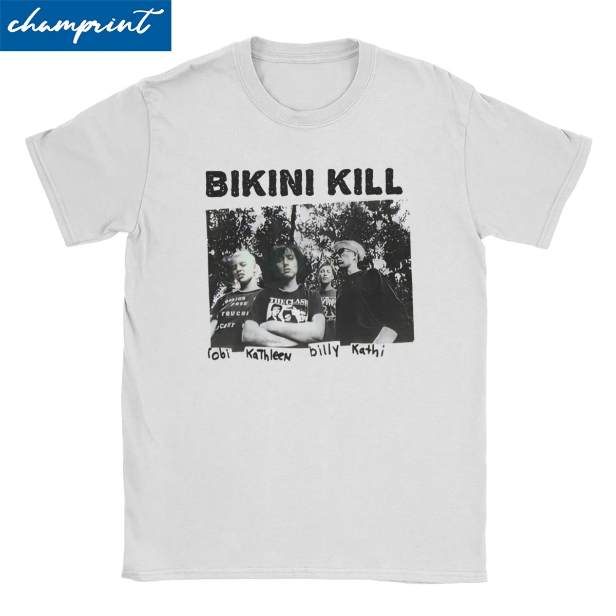 Crazy Punk Rock Band T-Shirts Men Women Round Collar 100% Cotton T Shirt Bikini Kill Short Sleeve Tee Shirt Original Clothing
Crazy Punk Rock Band T-Shirts Men Women Round Collar 100% Cotton T Shirt Bikini Kill Short Sleeve Tee Shirt Original Clothing