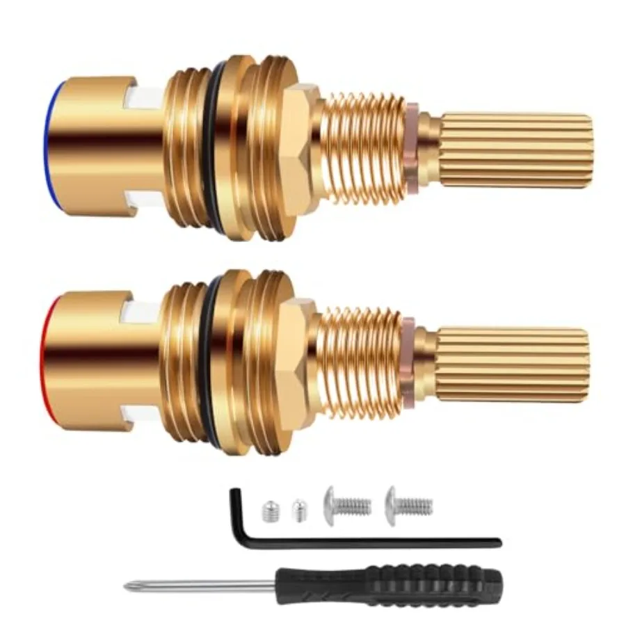 Ceramic Valve Set Replacement Hot Widespread Cartridge and Cold Widespread Cartridge, Construction
Ceramic Valve Set Replacement Hot Widespread Cartridge and Cold Widespread Cartridge, Construction