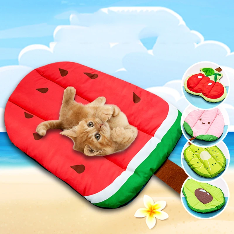 Manufacturer Wholesale Cute Fruit Design Cat Pet Dog Cooling Mat
Manufacturer Wholesale Cute Fruit Design Cat Pet Dog Cooling Mat