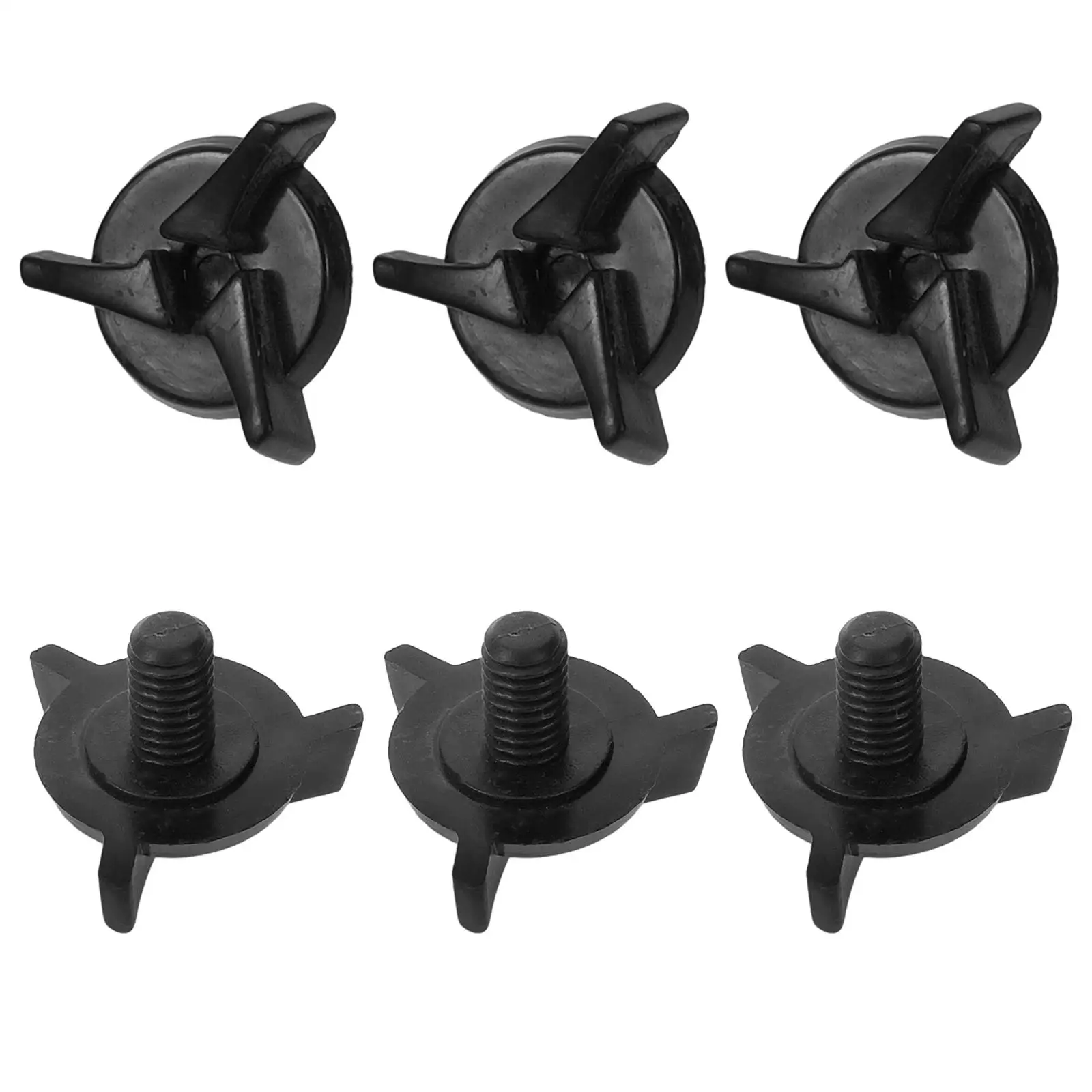 6 Pcs Motorcycle Screws Plastic Black Components Replacement Visor Repair Parts Accessories Dirt Bike Helmets
6 Pcs Motorcycle Screws Plastic Black Components Replacement Visor Repair Parts Accessories Dirt Bike Helmets