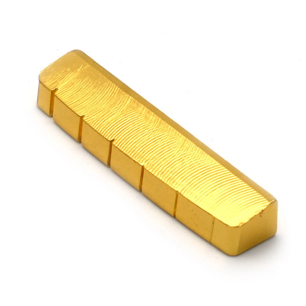 Guitar Bridge Saddle Replacement Nuts for Classical Folk Guitar Upgrade Parts Brass Material Long Lasting Clear Sustain Tone
Guitar Bridge Saddle Replacement Nuts for Classical Folk Guitar Upgrade Parts Brass Material Long Lasting Clear Sustain Tone