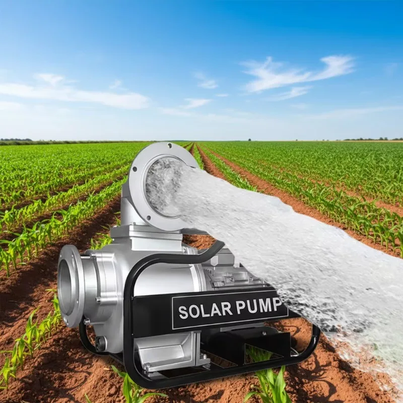 7.5 horsepower 5.5 kW 6 inches large flow 150m3/h solar surface pump DC brushless self-priming pump for agricultural irrigation
7.5 horsepower 5.5 kW 6 inches large flow 150m3/h solar surface pump DC brushless self-priming pump for agricultural irrigation