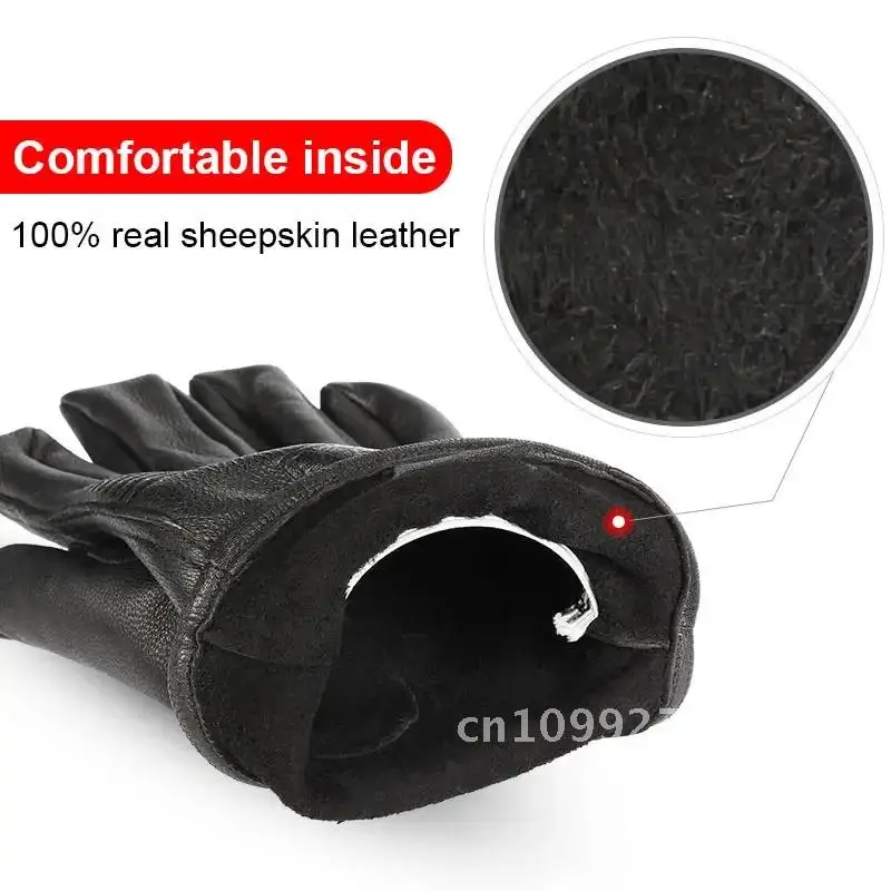New Motorcycle Moto Gloves Sheepskin Leather Sports Windproof Anti Anti For Men Snowboard Hiking Gloves Cold Hunting Ski
New Motorcycle Moto Gloves Sheepskin Leather Sports Windproof Anti Anti For Men Snowboard Hiking Gloves Cold Hunting Ski