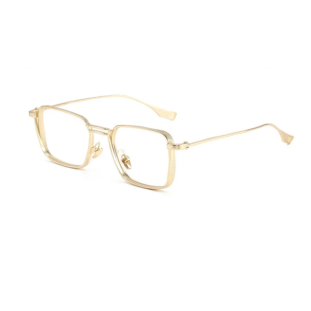 Ultralight Anti Blue Light Glasses Metal Frame Non-slip Men's Eyewear Comfortable To Wear Square Frame Optical Eyeglasses Women
Ultralight Anti Blue Light Glasses Metal Frame Non-slip Men's Eyewear Comfortable To Wear Square Frame Optical Eyeglasses Women