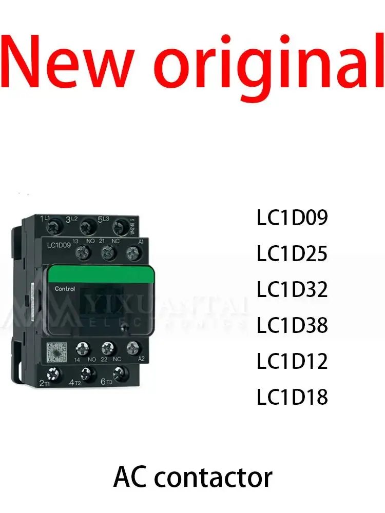 1Pcs/Lot New original LC1D09 LC1D25 LC1D32 LC1D38 LC1D12 LC1D18 AC contactor
1Pcs/Lot New original LC1D09 LC1D25 LC1D32 LC1D38 LC1D12 LC1D18 AC contactor