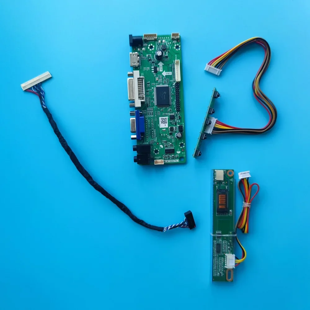 VGA Controller board kit DVI LCD DIY LVDS For LP154WX4-TLA1/TLA2/TLA3/TLA4/TLA6/TLA8/TLA9/TLAA 1280X800 15.4" Panel
VGA Controller board kit DVI LCD DIY LVDS For LP154WX4-TLA1/TLA2/TLA3/TLA4/TLA6/TLA8/TLA9/TLAA 1280X800 15.4" Panel