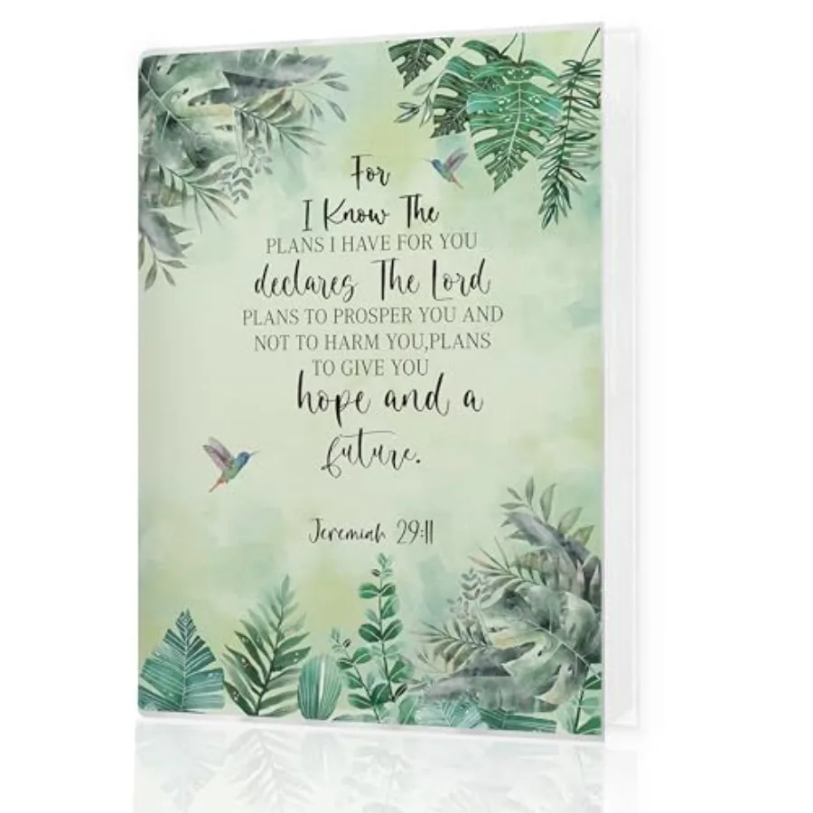 Botanical Christian Jeremiah 29:11 Photo Album 4x6, Green Small Photo Album Memory Book Keepsake with 18 Pockets Hold 36 Pictur
Botanical Christian Jeremiah 29:11 Photo Album 4x6, Green Small Photo Album Memory Book Keepsake with 18 Pockets Hold 36 Pictur