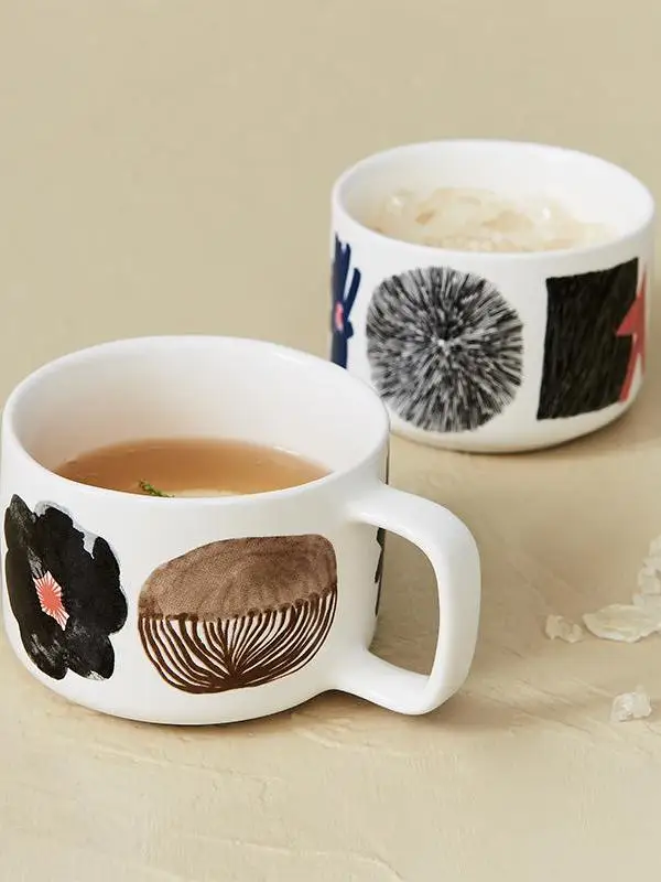 Alive Design Cerc Tea Cup Set Hand-Painted Illustration High Value Gift Coffee Cup Nordic Sle Dining Utensils 4 Pieces
Alive Design Cerc Tea Cup Set Hand-Painted Illustration High Value Gift Coffee Cup Nordic Sle Dining Utensils 4 Pieces