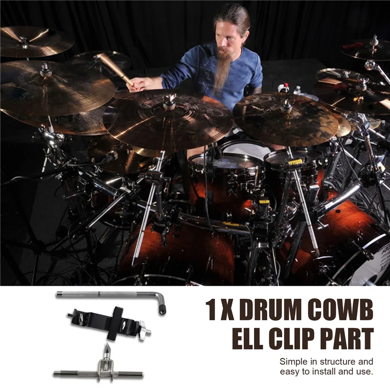 Dropship-Drum Cowbell Holder Clamp Professional Percussion Musical Instrument Support Clip Portable Repairing Parts
Dropship-Drum Cowbell Holder Clamp Professional Percussion Musical Instrument Support Clip Portable Repairing Parts