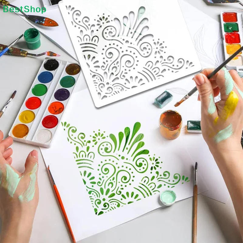 ♥Floral Pattern Painting Stencil - Reusable Art Stencil for Watercolor, DIY Craft & Home Decor Projects
♥Floral Pattern Painting Stencil - Reusable Art Stencil for Watercolor, DIY Craft & Home Decor Projects