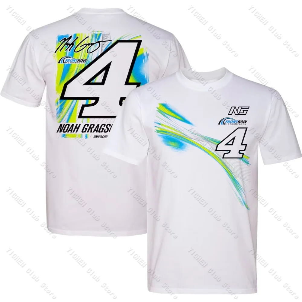 Motorcycle Men's Noah Gragson Front Row White NO.4 T-Shirt Street Quick-Drying Breathable Men's T-Shirt
Motorcycle Men's Noah Gragson Front Row White NO.4 T-Shirt Street Quick-Drying Breathable Men's T-Shirt