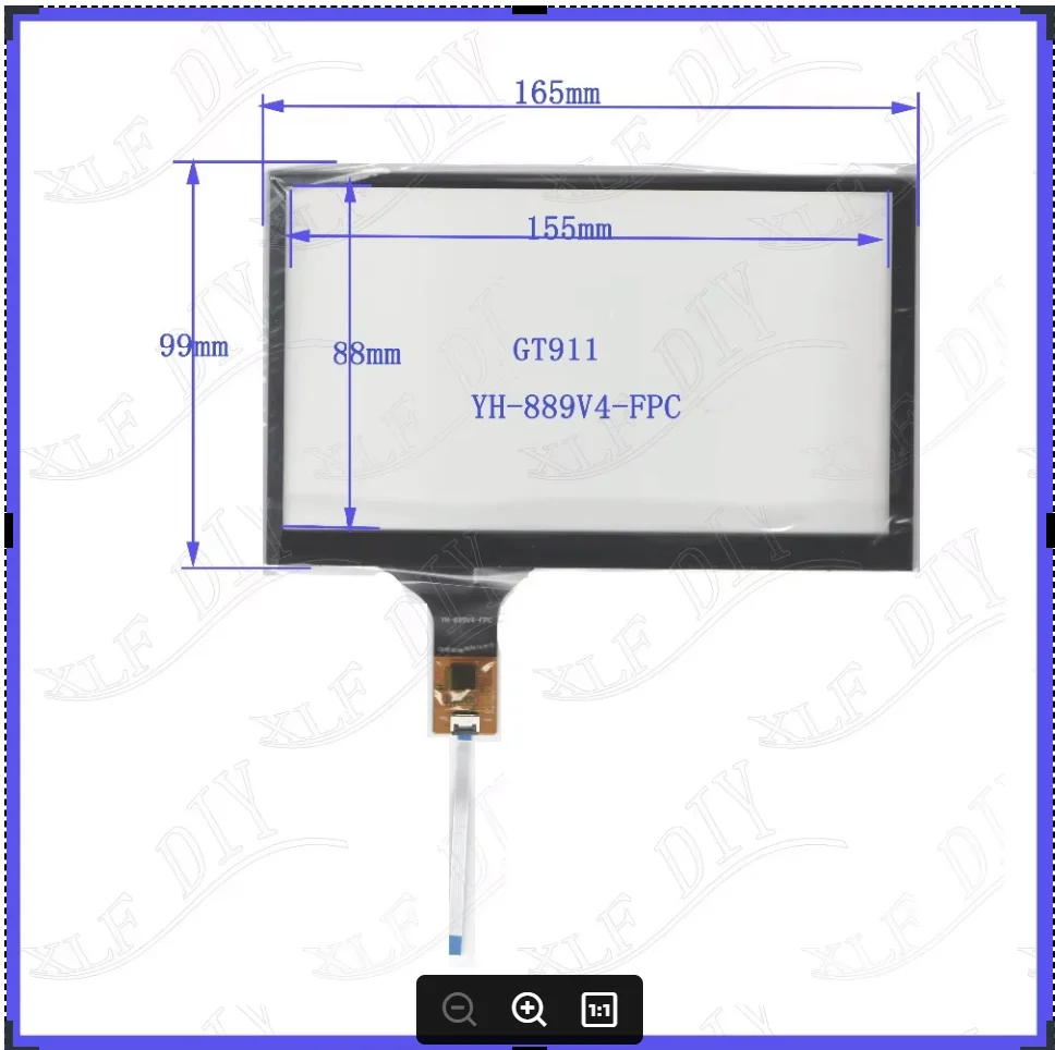 ZhiYuSun Freeshipping The line from left YH-889V4 165*99compatible 7inch Capacitive screen glass For GPS CAR 165mm*99mm GT911
ZhiYuSun Freeshipping The line from left YH-889V4 165*99compatible 7inch Capacitive screen glass For GPS CAR 165mm*99mm GT911