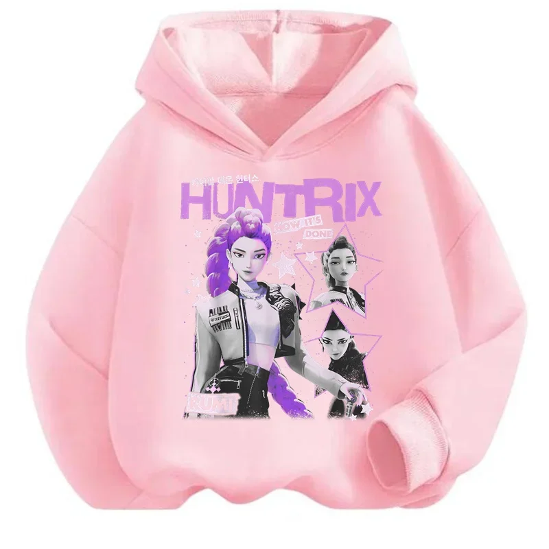 Детская толстовка KPop Demon Hunters Huntrix, спортивная одежда для детей 3-14 лет, одежда для мальчиков и девочек
Детская толстовка KPop Demon Hunters Huntrix, спортивная одежда для детей 3-14 лет, одежда для мальчиков и девочек