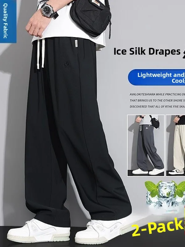 New Summer Thin Quick Dry Breathable Cool Feeling Loose Casual Pants Men Straight Drapey Slimming Color Versatile Long ...
New Summer Thin Quick Dry Breathable Cool Feeling Loose Casual Pants Men Straight Drapey Slimming Color Versatile Long ...