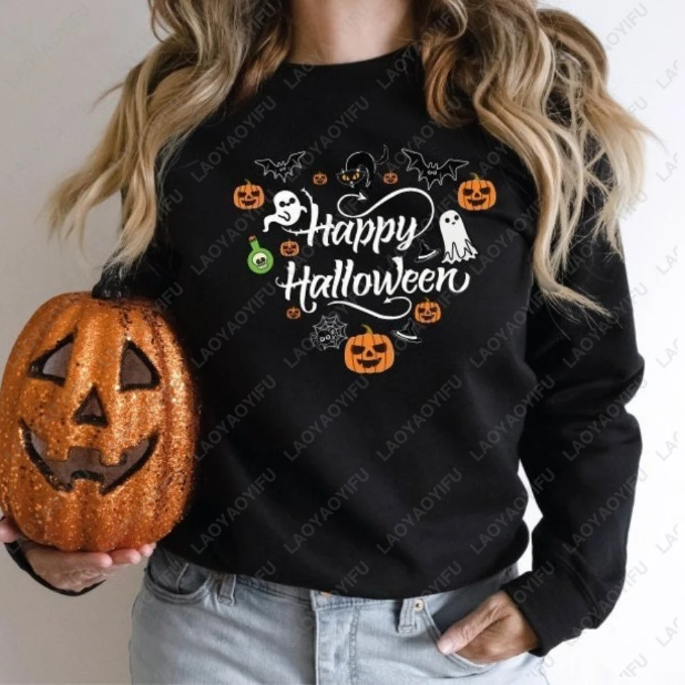 Толстовка с тыквой и призраком на Хэллоуин, костюм в подарок, паутина, летучая мышь, ведьма, узор, толстовка с принтом для женщин и мужчин, уличная мода, толстовки
Толстовка с тыквой и призраком на Хэллоуин, костюм в подарок, паутина, летучая мышь, ведьма, узор, толстовка с принтом для женщин и мужчин, уличная мода, толстовки