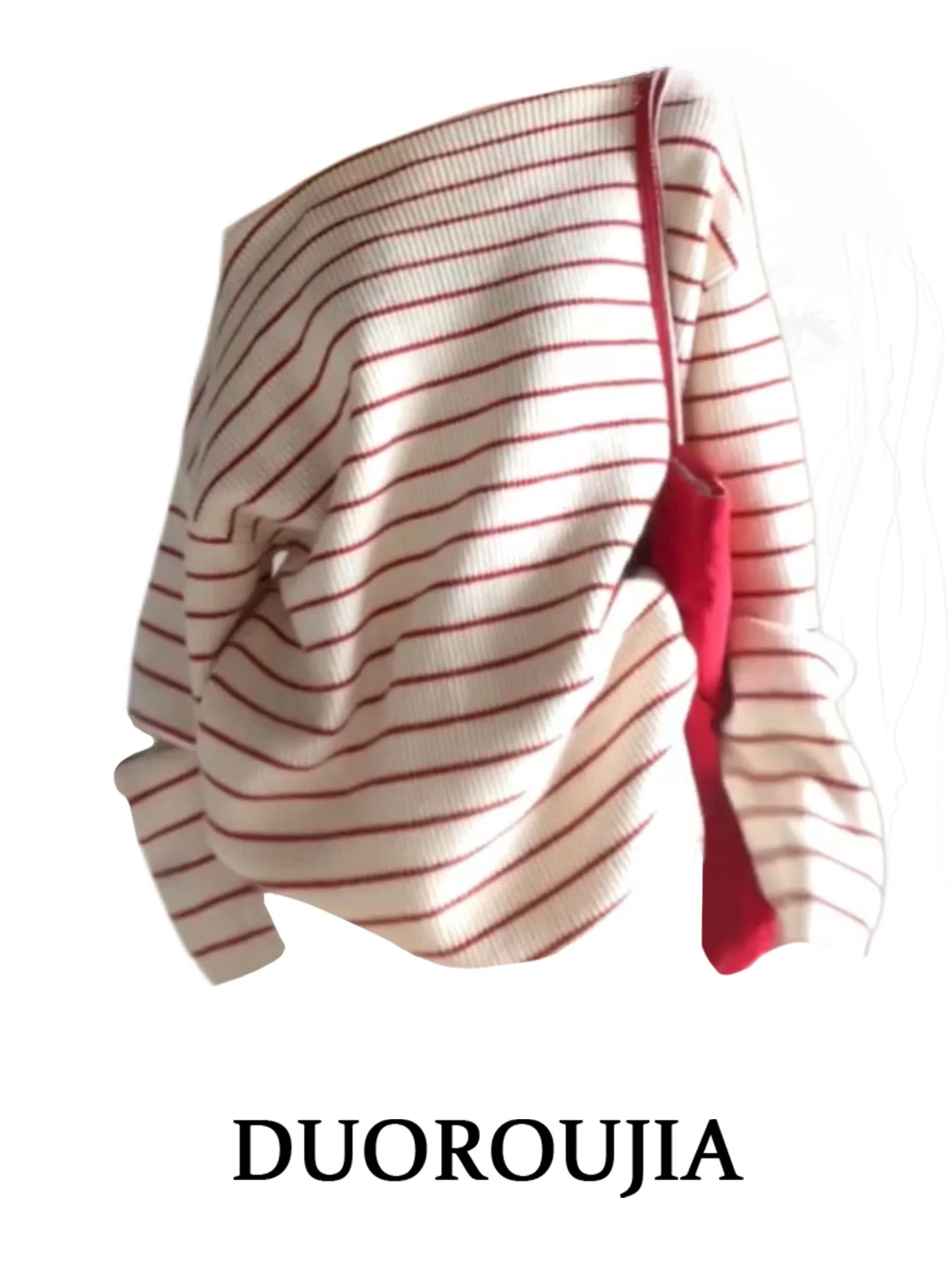 plus Size Women's Lazy Style Diagonal Shoulder Striped Knitwear Loose Long Sleeve Top Early Spring Fashion plus Size Clothes
plus Size Women's Lazy Style Diagonal Shoulder Striped Knitwear Loose Long Sleeve Top Early Spring Fashion plus Size Clothes