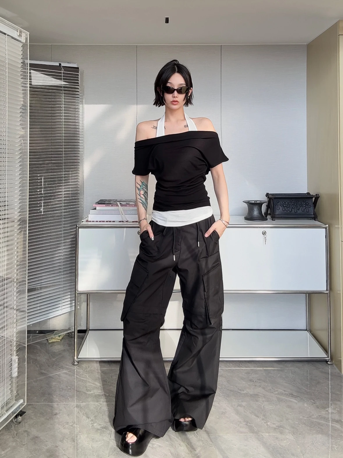 Detachable Bell Bot Design Workwear Trousers High Waist Loose Fit Long Pants Commute Sle Casual Pants for Women
Detachable Bell Bot Design Workwear Trousers High Waist Loose Fit Long Pants Commute Sle Casual Pants for Women