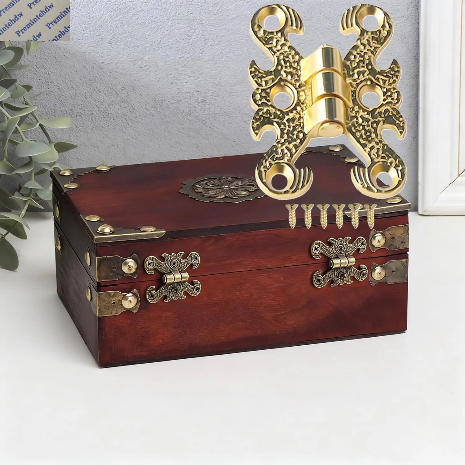 50Pcs Zinc European Antique H-Shape Mini Hinges With Screws Jewelry Boxes DIY Craftwork
50Pcs Zinc European Antique H-Shape Mini Hinges With Screws Jewelry Boxes DIY Craftwork