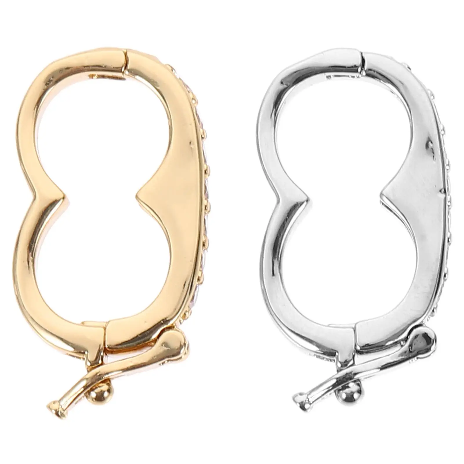2Pcs Pearl Buckle Necklace Shortener Clasps Connecting Jewelry Clasps For Jewelry Accessories Durable Rustproof
2Pcs Pearl Buckle Necklace Shortener Clasps Connecting Jewelry Clasps For Jewelry Accessories Durable Rustproof