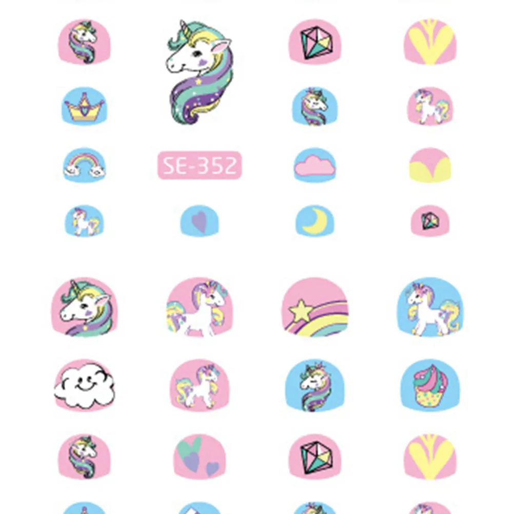 10 Sheets Nail Sticker Stickers DIY Unicorn Designs Animal for Nails Designer Decals 's Cartoon
10 Sheets Nail Sticker Stickers DIY Unicorn Designs Animal for Nails Designer Decals 's Cartoon