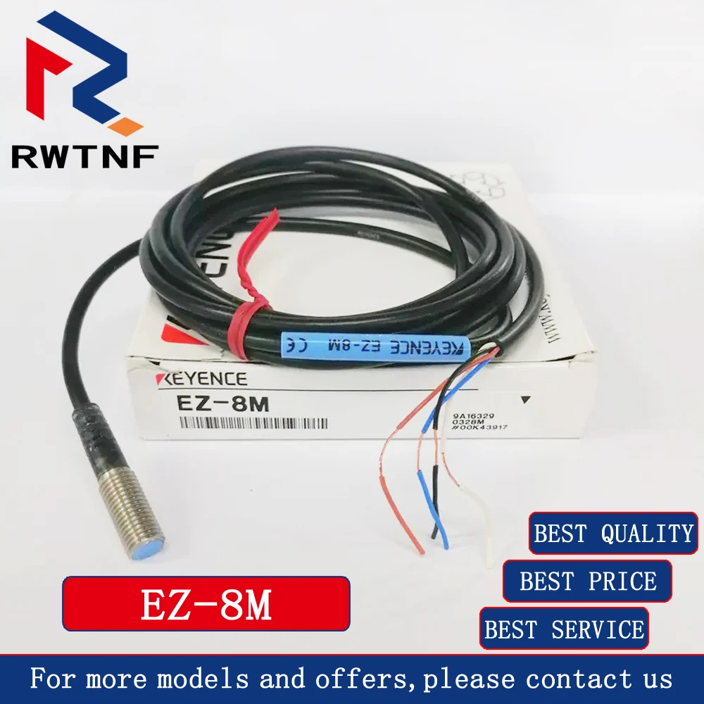 Brand New Genuine EZ-8M NPN independent type proximity switch sensor
Brand New Genuine EZ-8M NPN independent type proximity switch sensor