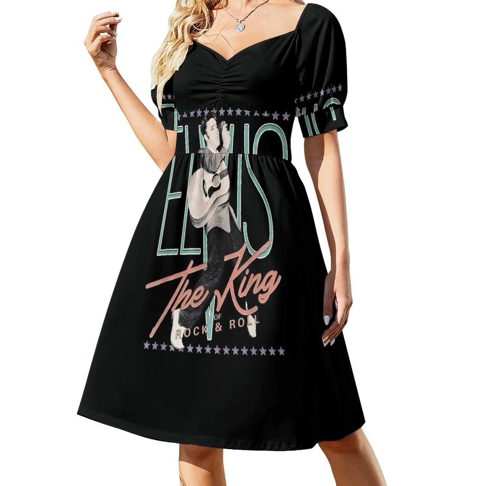 Elvís Présléy Official Vintage Design The King Short-Sleeved Dress dress women summer 2025 dresses for woman Dance dresses
Elvís Présléy Official Vintage Design The King Short-Sleeved Dress dress women summer 2025 dresses for woman Dance dresses