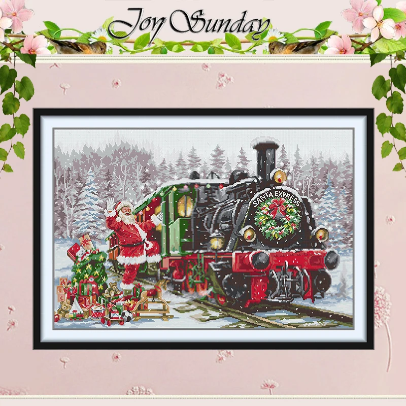 Christmas Train Patterns Counted Cross Stitch Set DIY 11CT 14CT 16CT Stamped DMC Cross-stitch Kit Embroidery Needlework Crafts
Christmas Train Patterns Counted Cross Stitch Set DIY 11CT 14CT 16CT Stamped DMC Cross-stitch Kit Embroidery Needlework Crafts