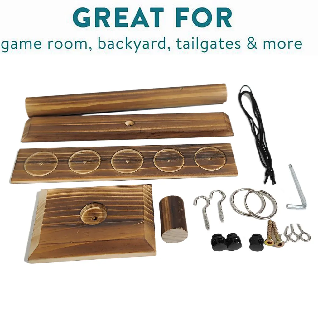 1Set DIY Handmade Ring Toss Game Easy To Assemble And Multifunctional For Adults Outdoor Indoor Games Play Hook And Ring
1Set DIY Handmade Ring Toss Game Easy To Assemble And Multifunctional For Adults Outdoor Indoor Games Play Hook And Ring