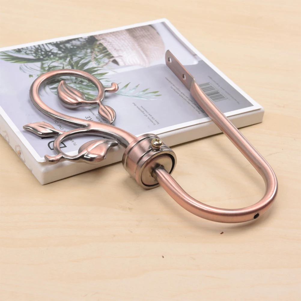 Curtain Hooks Decorative Leaf Shaped Holders Drapery Tieback Hardware Alloy Anti Rust Easy Use Bedroom Window Accessories 
Curtain Hooks Decorative Leaf Shaped Holders Drapery Tieback Hardware Alloy Anti Rust Easy Use Bedroom Window Accessories