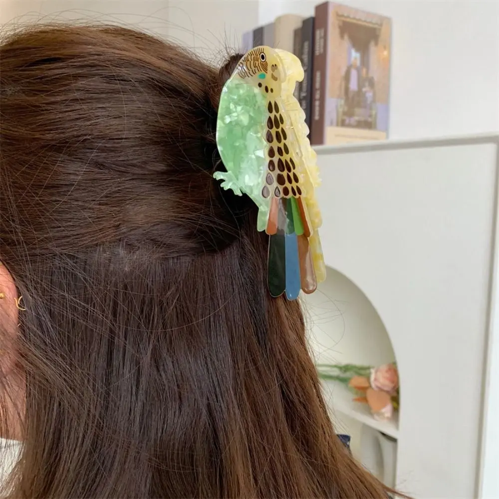 Creative Cute Acetic Acid Hair Claw Grasp Parrot Bird Hair Clip Hummingbird Korean Style Cartoon Animal Shark Clip Travel
Creative Cute Acetic Acid Hair Claw Grasp Parrot Bird Hair Clip Hummingbird Korean Style Cartoon Animal Shark Clip Travel